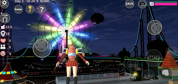 樱花校园模拟器英文版截图0