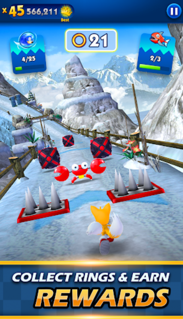 索尼克冲刺最新版截图1