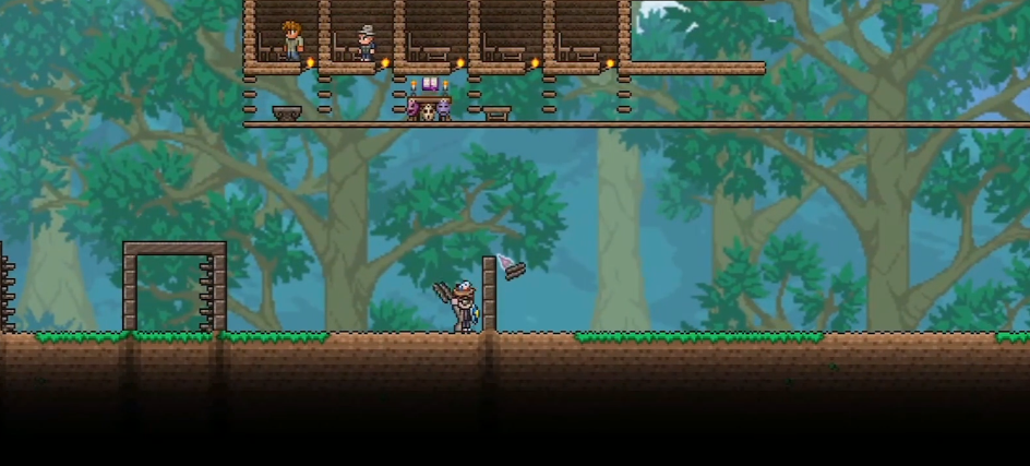 泰拉瑞亚如何自动铺墙