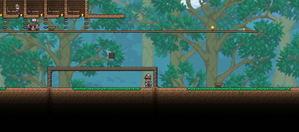 泰拉瑞亚如何自动铺墙