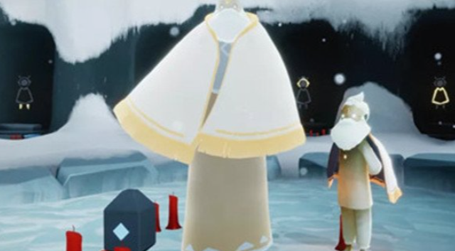 光遇白斗篷搭什么