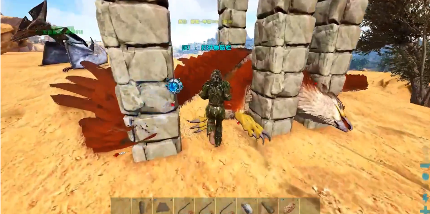 方舟生存进化狮鹫怎么驯服