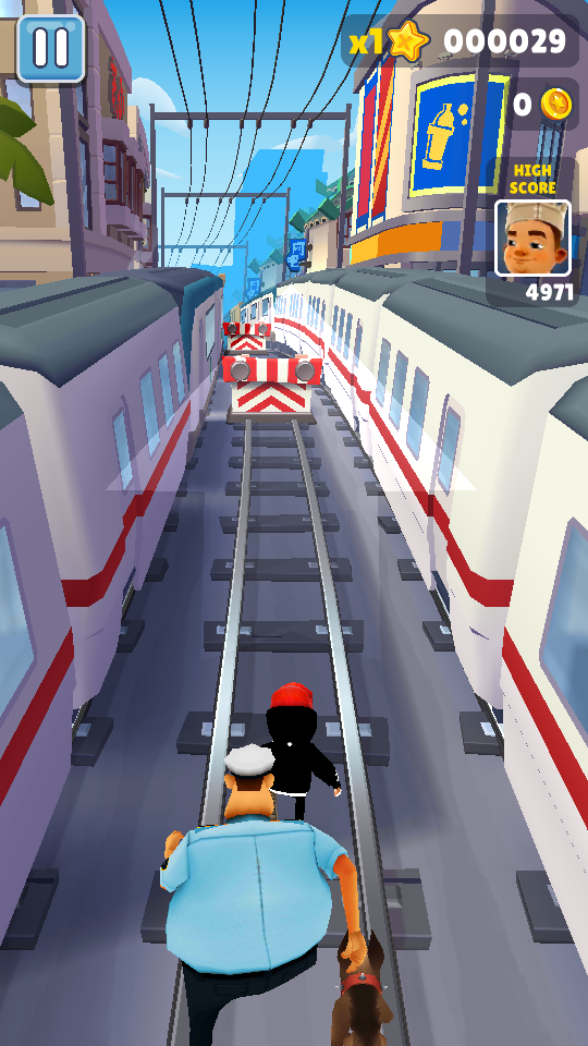 地铁跑酷国际服