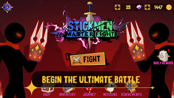 火柴人大师之战截图2