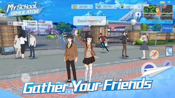 青春校园模拟器截图4