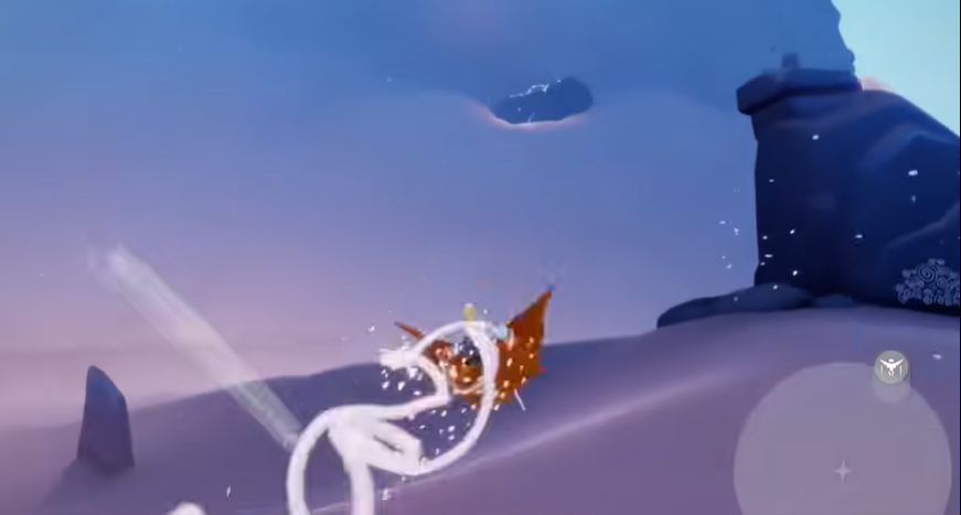 光遇里头如何旋转飞行