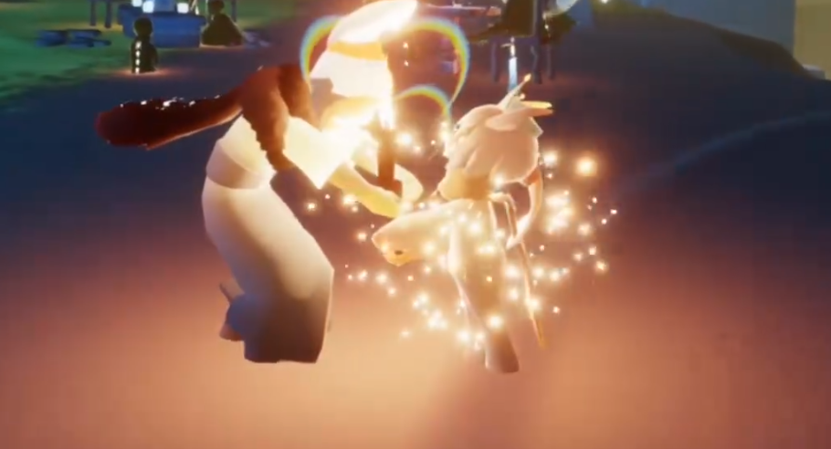 光遇如何让别人给自己点火