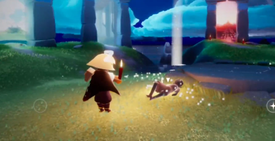 光遇如何让别人给自己点火