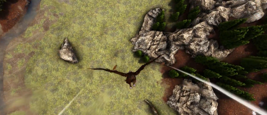 方舟生存进化狮鹫怎么俯冲