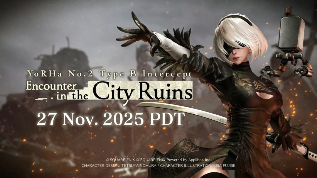 蒂法惊艳变身2B战衣！《FF7永恒危机》×《尼尔》重磅联动