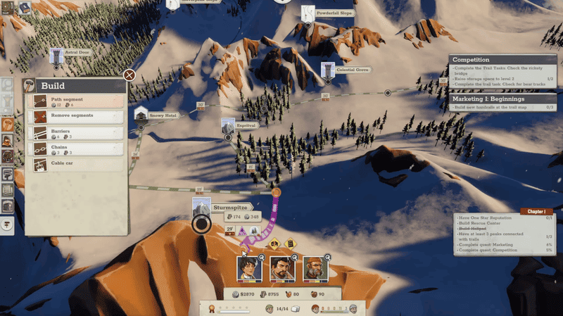 雪覆阿尔卑斯之巅：叙事经营游戏《覆雪之上》以动态世界重构生存之旅