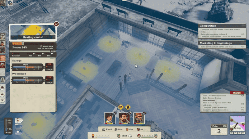 雪覆阿尔卑斯之巅：叙事经营游戏《覆雪之上》以动态世界重构生存之旅