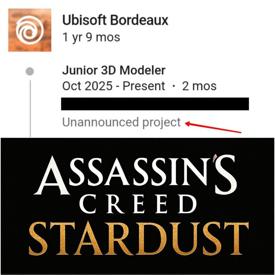 育碧神秘新作泄露 疑似《刺客信条1》重制版来袭! 育碧神秘新作泄露 疑似《刺客信条1》重制版来袭!