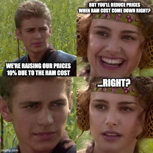 Epic总裁警告：内存涨价将重创高端游戏市场多年