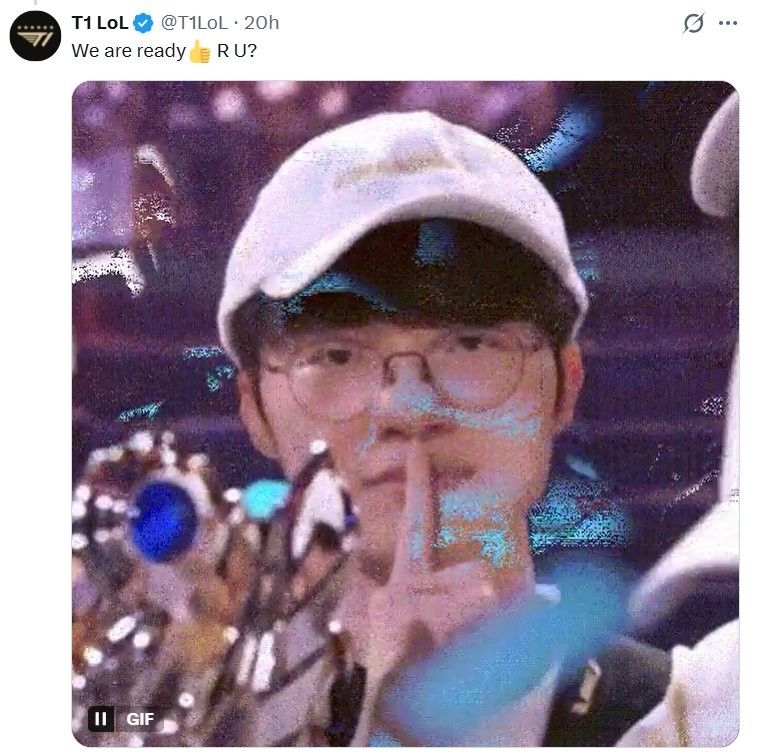 T1战队整装待发!《英雄联盟》迎战马斯克AI战队 你准备好了吗? T1战队整装待发!《英雄联盟》迎战马斯克AI战队 你准备好了吗?