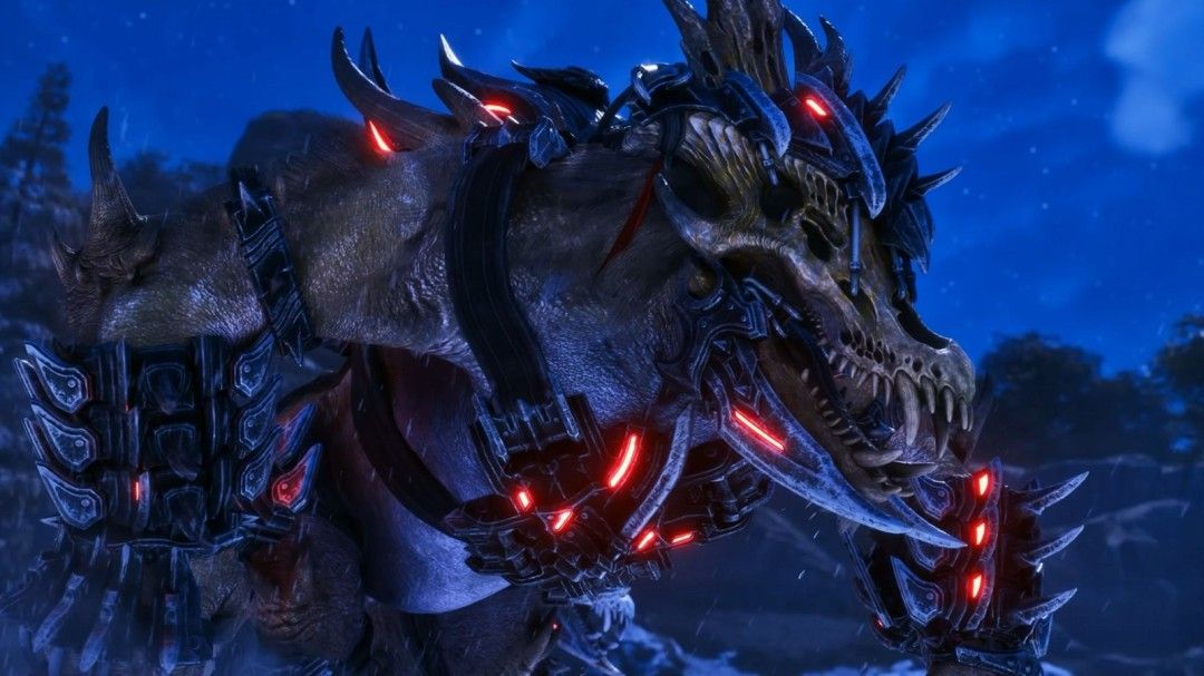 《方舟生存飞升》失落禁域震撼揭秘新生物"诡狱犬"！感恩节狂欢"火鸡审判"热血重临