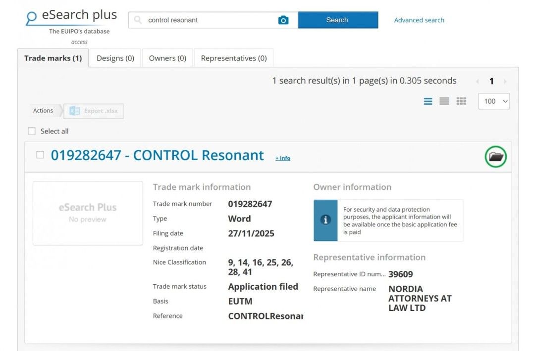 Remedy《控制》全新商标曝光！《控制2》要来了？