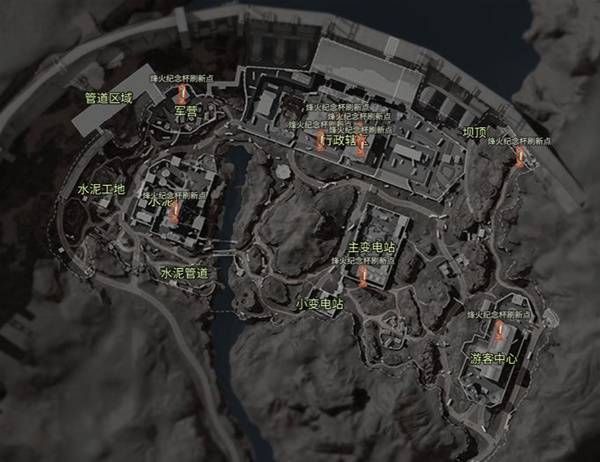 三角洲行动：巴克什烽火纪念杯刷新点全览