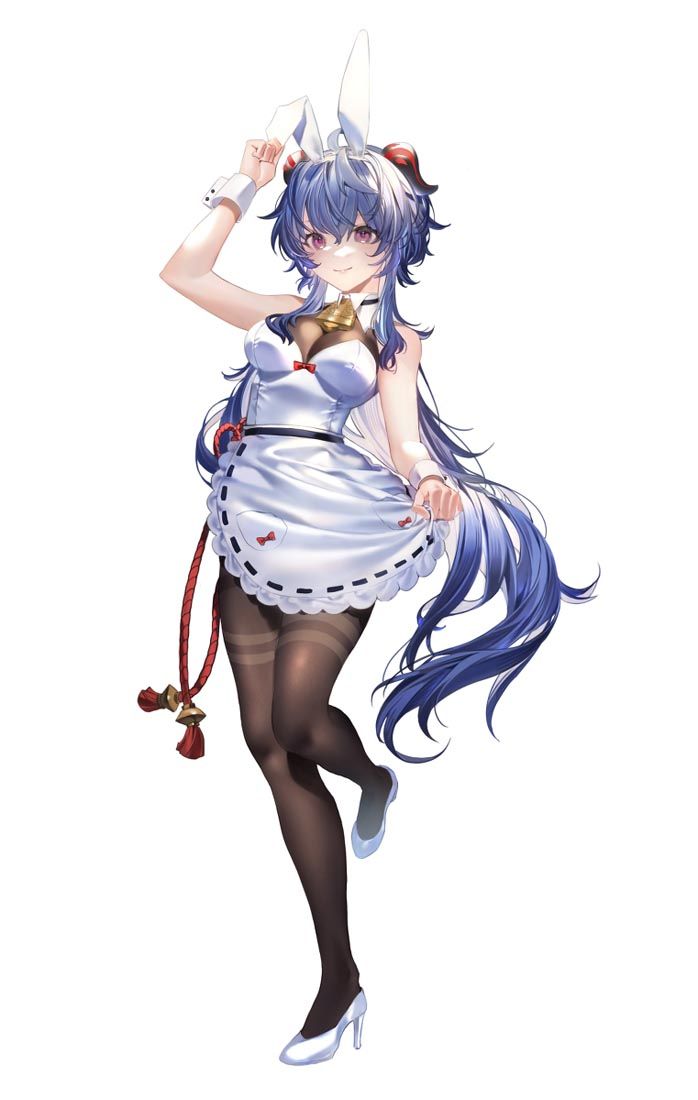 原神▽角色不遮副乳甘雨大全