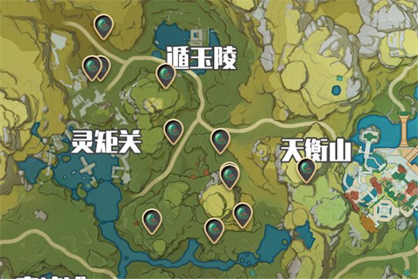 原神蜥蜴尾巴采集点位全攻略