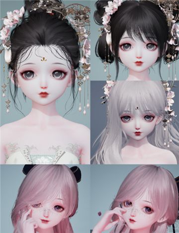 闪亮之名捏脸数据ID全收录