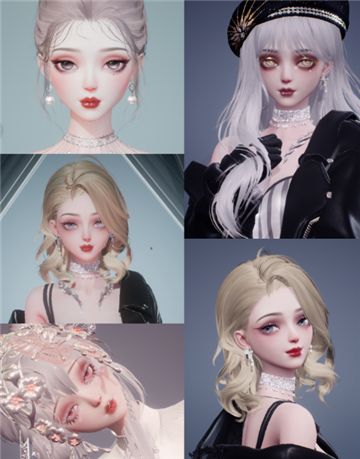 闪亮之名捏脸数据ID全收录