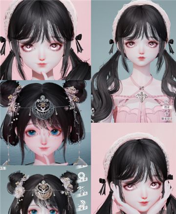 闪亮之名捏脸数据ID全收录