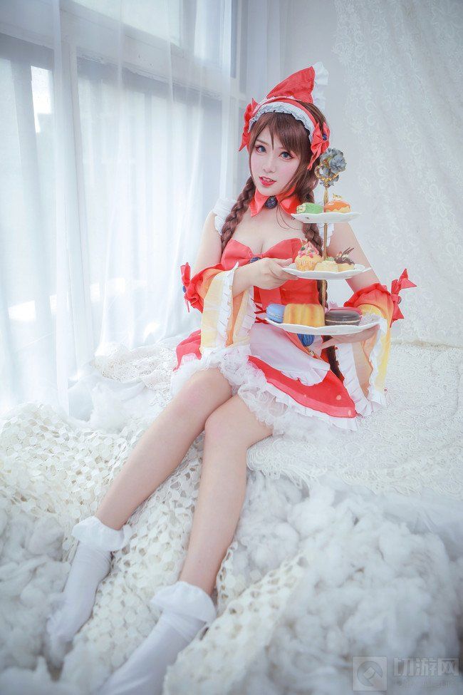 女仆大乔COS图集：你没见过的大乔惊艳瞬间