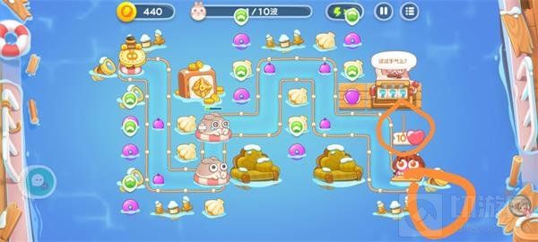 保卫萝卜4阿波尼克号第35关通关攻略