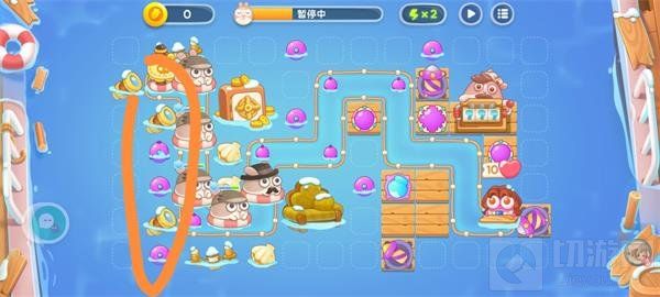 保卫萝卜4阿波尼克号第35关通关攻略