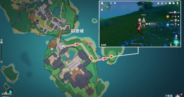 原神鲸井小弟位置全收集