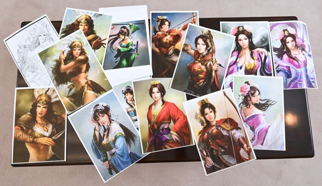 光荣《三国志》40周年庆：经典角色插画设计进化史