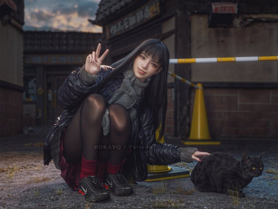 3D大神最新力作《最终幻想7：重制版》尤菲萌图 小麋鹿造型可爱暴击