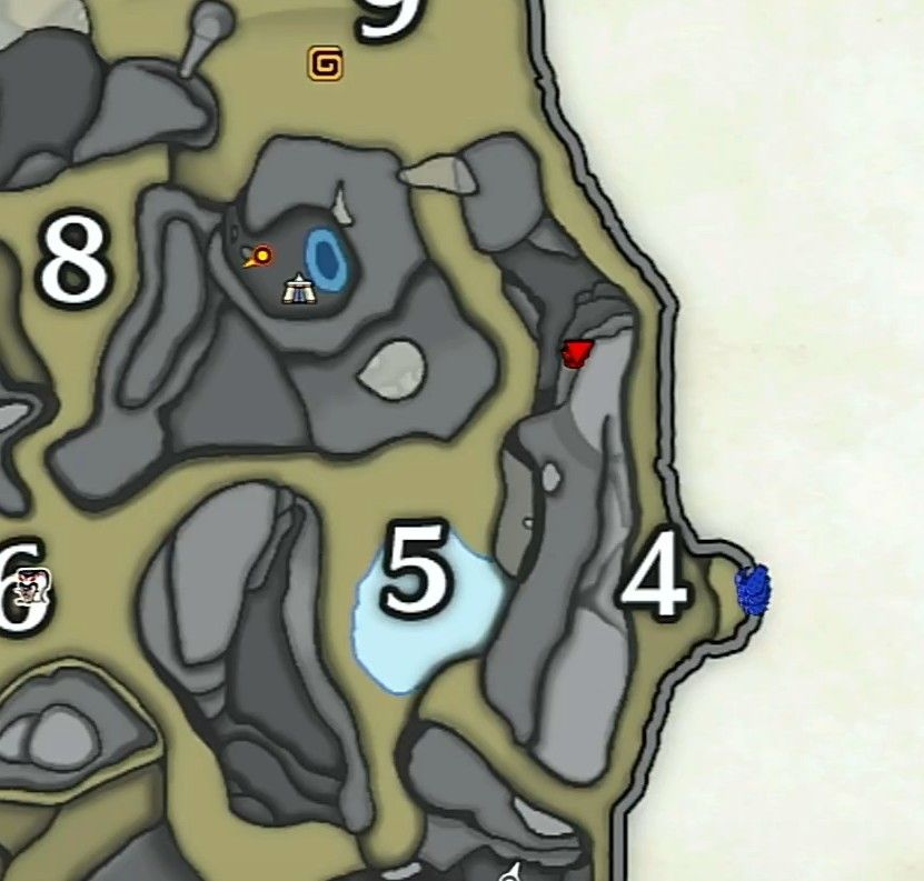 怪物猎人崛起：巨岩蔷薇具体位置详解