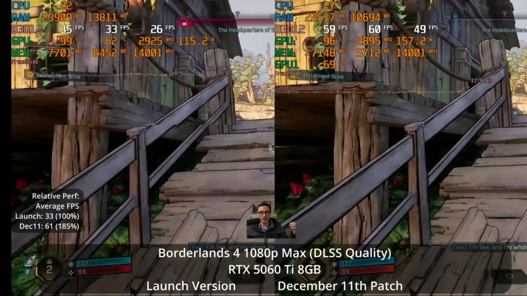 《无主之地4》PC版终于修好了！12月更新带来优化大飞跃