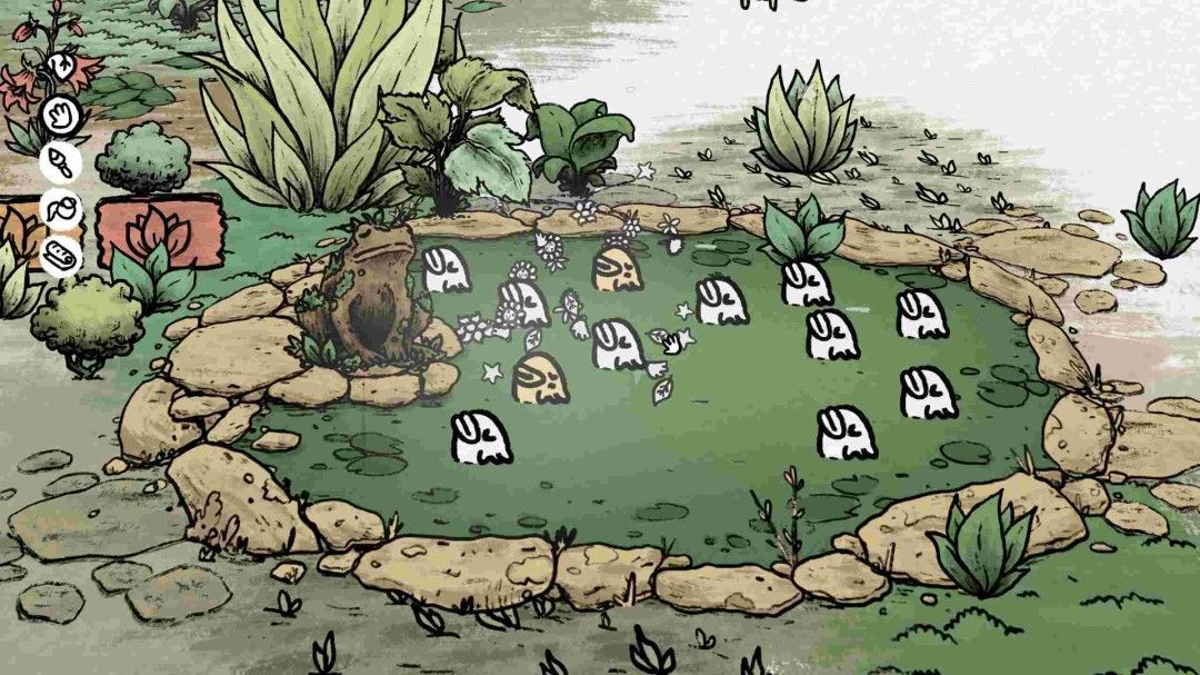 温馨治愈沙盒涂色探索游戏《花园墨水》正式公开！支持中文配音