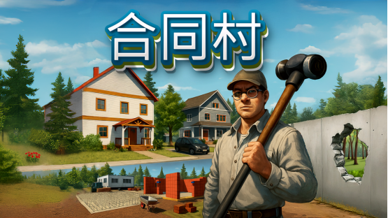 开放世界建造房产游戏《合同村》冬促新史低！支持1-4人畅快联机，全新科幻主题家具DLC重磅上线！