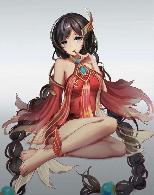 王者荣耀大乔害羞流口水的表情图片分享