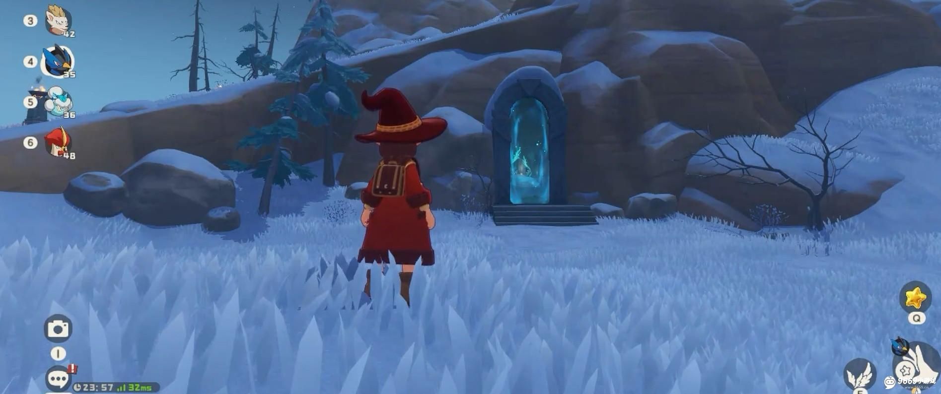 洛克王国星霜崖地跑图全攻略