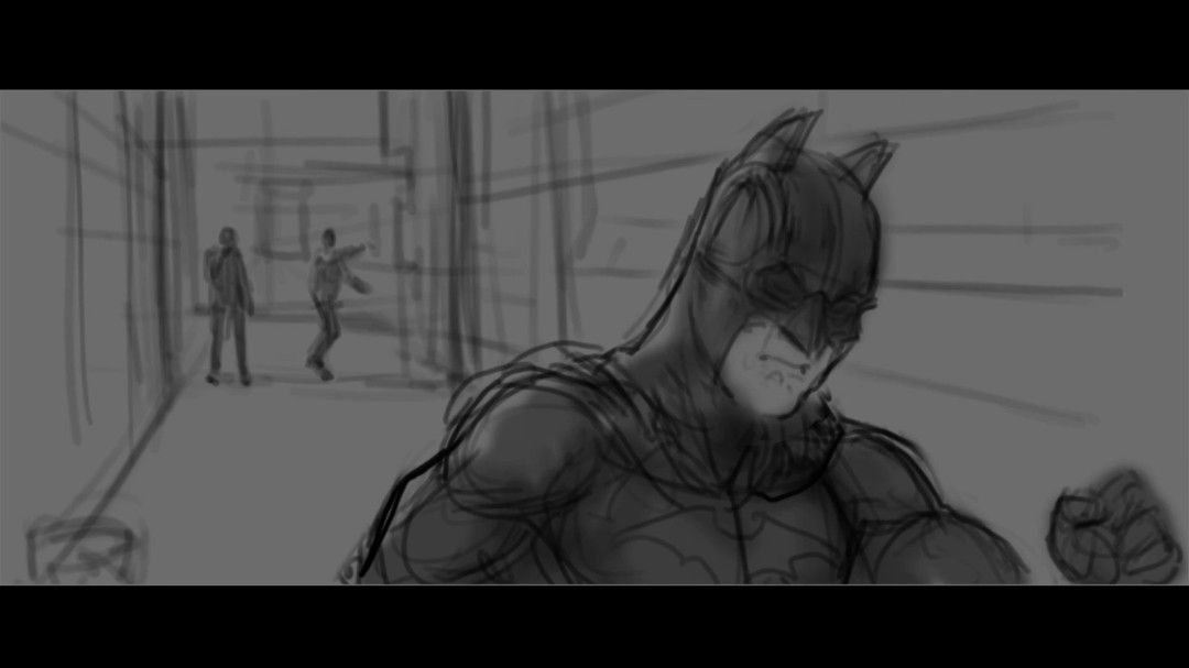 流产的《黑暗骑士》游戏艺术图首曝小丑命运终极揭秘