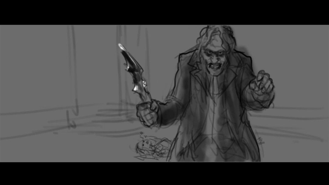 流产的《黑暗骑士》游戏艺术图首曝小丑命运终极揭秘