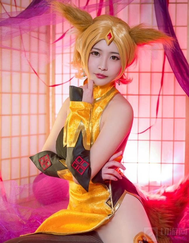 王者荣耀妲己绝美COS图集 少女阿狸惊艳COS图集分享