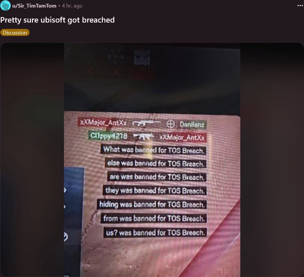 《彩虹六号：围攻》突遭黑客入侵 玩家狂揽数十亿游戏币