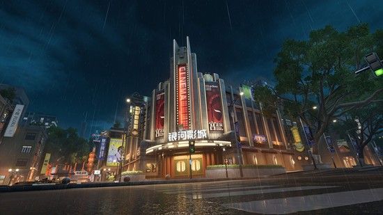 望月游戏都市建筑情报 最潮街拍搭档云帆路景区全览