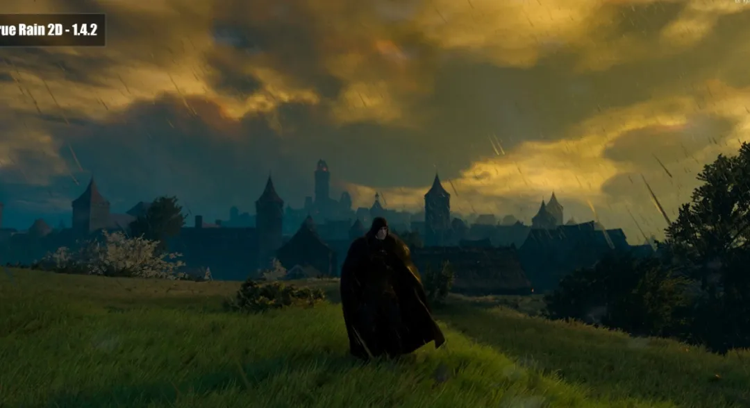 《巫师3》发布惊艳模组-新增逼真雨水渲染系统 《巫师3》发布惊艳模组-新增逼真雨水渲染系统