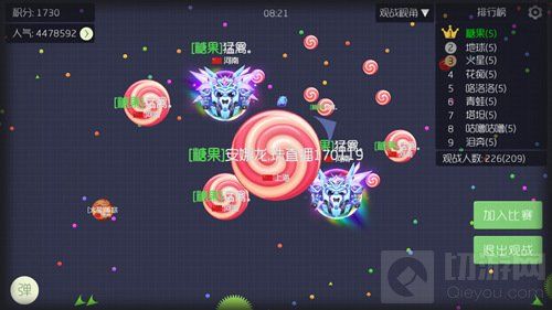 球球大作战超神段位速升攻略-超神结算棒棒糖获取秘籍 球球大作战超神段位速升攻略-超神结算棒棒糖获取秘籍