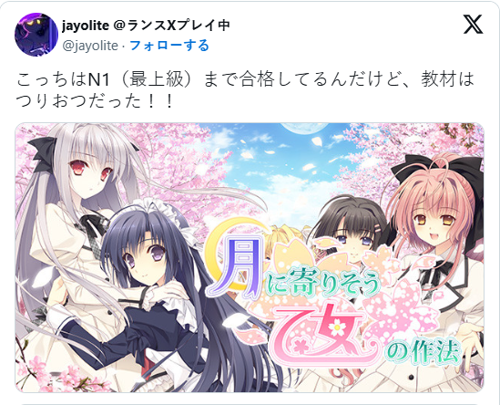 玩家热议高效学日语动力-玩成人游戏通关等级测试