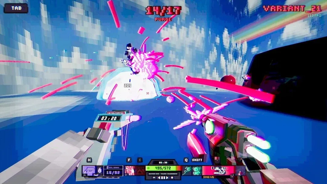 ODDCORE登陆Steam-肉鸽元素加持复古风FPS