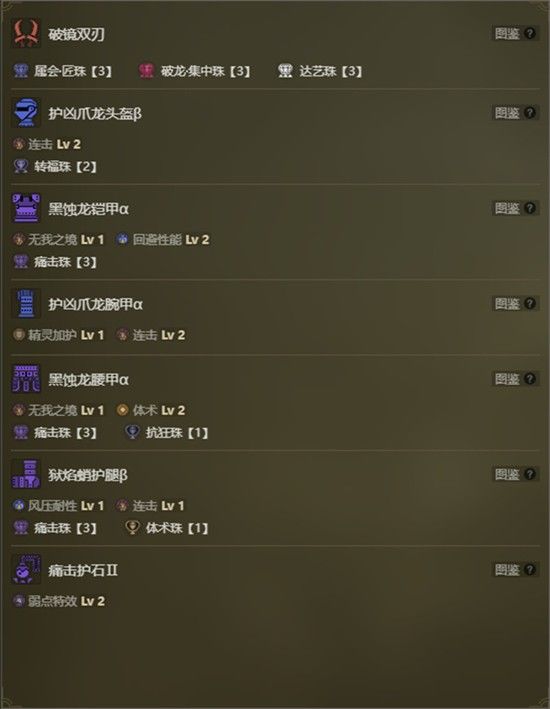 怪物猎人荒野-双刀黑蚀流配装推荐 怪物猎人荒野-双刀黑蚀流配装推荐