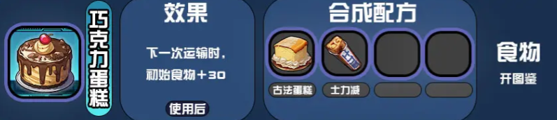 末日快递-食物合成配方大全 末日快递-食物合成配方大全